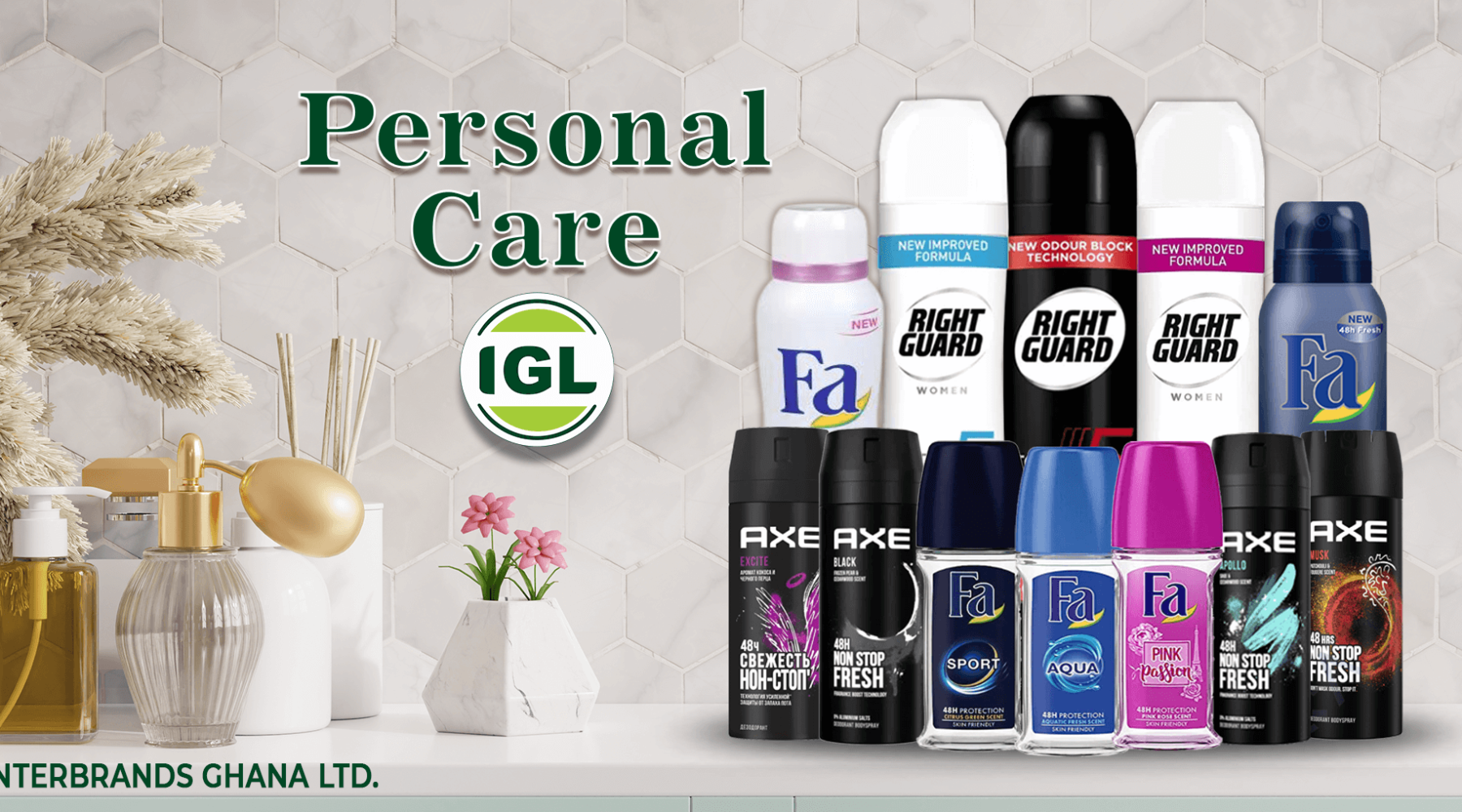 IGL PRODUCTS WEB BANNER Personal Care